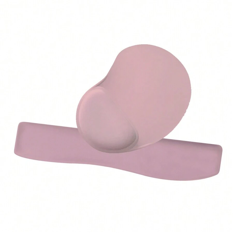 Mouse Pad Ergonômico Gota Tons de Rosa - Kit 1 M e A - Tons de Rosa 5 - Visão 1