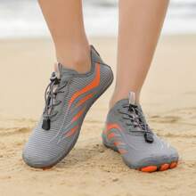 Unisex Multifunctional Water Sports Shoes For Couples - Breathable, Anti-Slip Sole - Perfect For Water Aerobics And Beach Activities