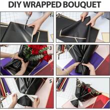 20pcs/Package Bouquet Wrapping Paper, High-Quality OPP Material, Waterproof . These Rose Bouquet Wrapping Papers Are Excellent For Wrapping Flowers And Gift Boxes For Anniversaries, Weddings, Birthdays, Mother's Day, Baby Showers, Graduations, Floral Wrapping, DIY Crafts, Gift Wrapping, Valentine's Day Gift Wrapping Paper.,