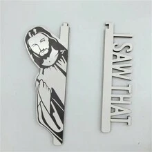 1pc Jesus Door Frame Decoration, Scene Decoration, Home Decoration, Theme Party Decoration - Apricot - View 5