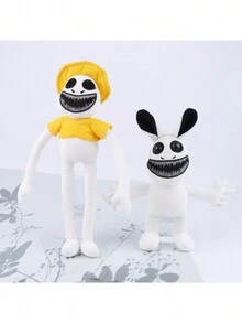 Various Zoo Horror Game Peripheral Stuffed Animal Cartoon Plush Dolls - Multicolor - View 7