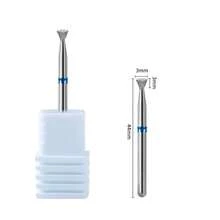 1pc Butterfly Shaped Diamond Nail File, Nail Prep Grinding Head For Excess Gel Removal And Cuticle Grinding - Multicolor - View 11