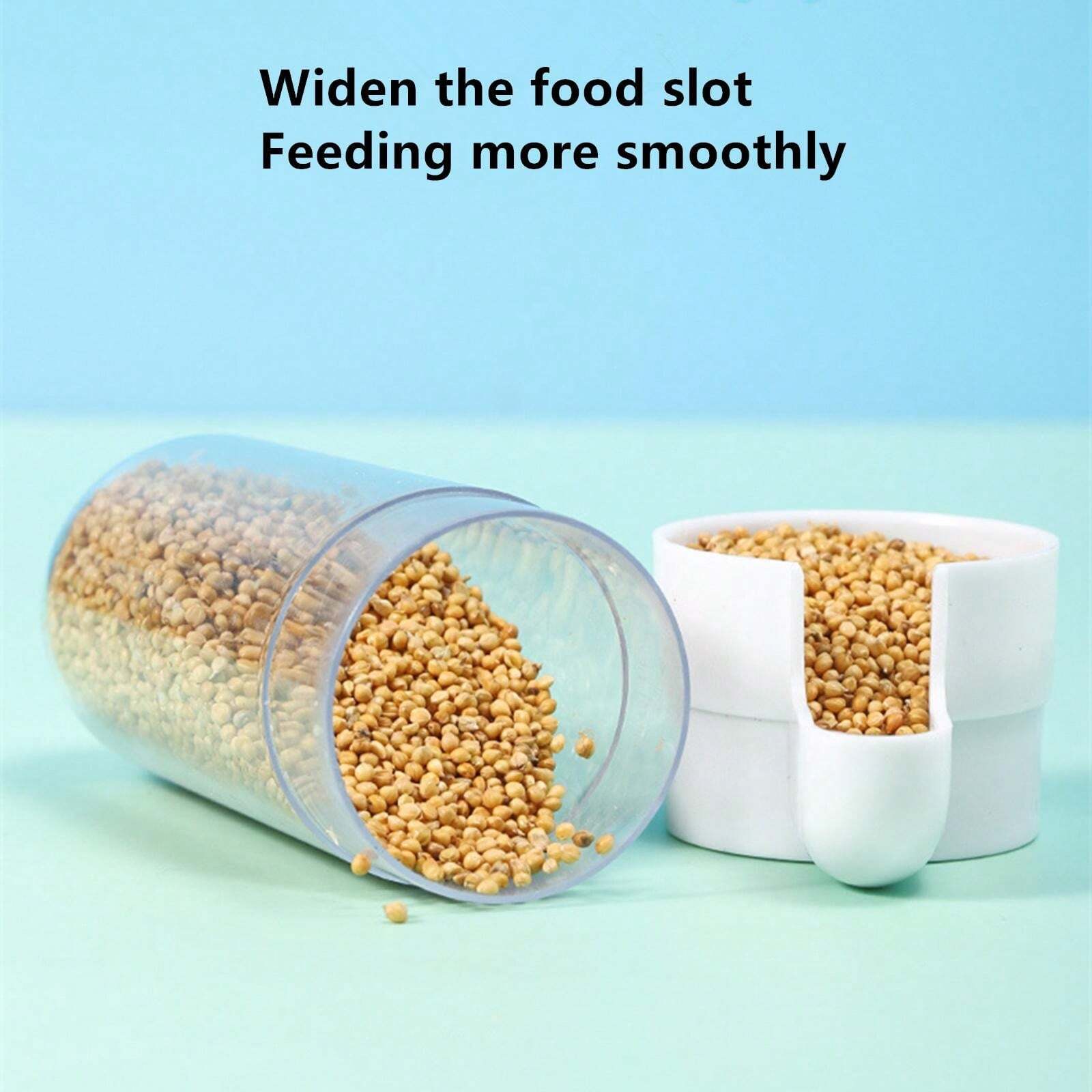 Zerodis Automatischer Vogel Trinker - Edelstahl-Kugel Nippel Wasserspender Für Käfig