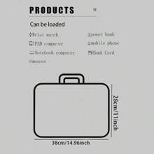 1 Piece Customized Computer Bag, Unique Design (Photos, Landscapes, Illustrations), Large Capacity, Lightweight, Fashionable, Best Choice For Gifts Shop Back To School,School Supplies,Back To School,For Office,For School,For Classroom,For Teacher Gifts,For University,For Colleague,For Dorm Rooms,For Teacher,For Boys And Girls,For Teenagers,Junior High School Students,Middle School Students,High School Senior High School Students,College Students,University Students,Freshman,Sophomore,Underclassmen,All-Purpose,Large Capacity,Versatile,Multifunction,Colorful,Cute,Adorable,Contracted,Funny,Kawaii,Y2K,Minimalist,Commuting,Business Casual,Basics,Custom,Personalized,Unique,Customized,Ideal Gifts For Him,Ideal Gifts For Her,Her,Family,Friends,Girlfriend,For Anniversaries,For Birthdays,For Holiday/ Vacation,For Outdoors/Outings/Travel/Hiking/Stadium/Sports/Climbing,For Business/Commute/Work/Office
