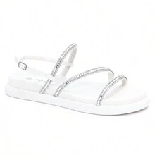 Women Flat Sandals - 白色 - 查看 1