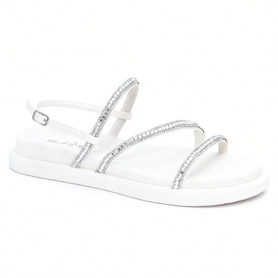 Women Flat Sandals - 白色 - 查看 1