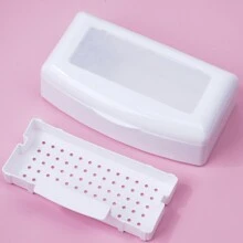 TOEDO Sterilizer For Nail Tools, Sterilization Tray For Tweezers, Nail Supplies, Hair Salon, Nail Tech Must Haves - White - View 8