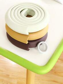 Kindergarten Children Baby Anti-Knock Protection Crash Bar, Corner Protection Strip Table Edge Crash Bar,Baby Table Corner Anti-Bump Protection Strip, Wall Sticker, Soft Bag Table Window Table Stairs Protection Strip - Multicolor - View 5