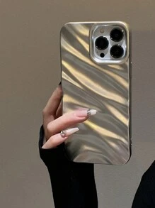 Funda de teléfono suave con patrón de onda 3D minimalista compatible con iPhone 16 Pro Max/16/16 Pro/16 Plus/15/15 Pro Max/15 Pro/11/12/13/14 Pro Max/11 Pro/11 Pro Max/12 Pro/12 Pro Max/13 Pro/13 Pro Max/14 Pro/14 Pro Max, de calidad premium creativa
