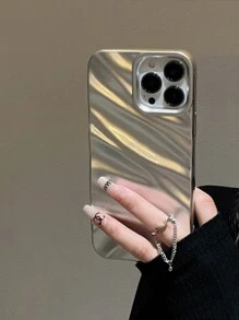 Funda de teléfono suave con patrón de onda 3D minimalista compatible con iPhone 16 Pro Max/16/16 Pro/16 Plus/15/15 Pro Max/15 Pro/11/12/13/14 Pro Max/11 Pro/11 Pro Max/12 Pro/12 Pro Max/13 Pro/13 Pro Max/14 Pro/14 Pro Max, de calidad premium creativa