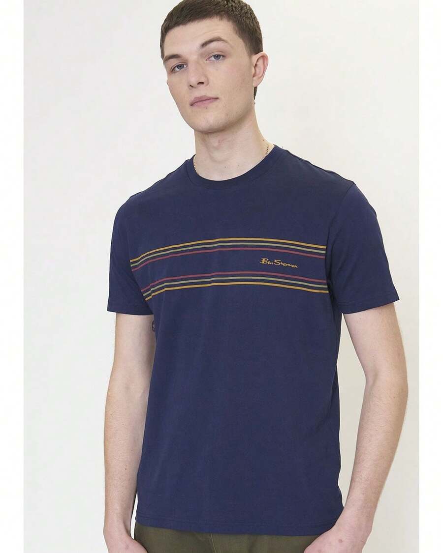 Ben Sherman 0065590 - Navy Blue T-Shirt - Navy Blue - View 1
