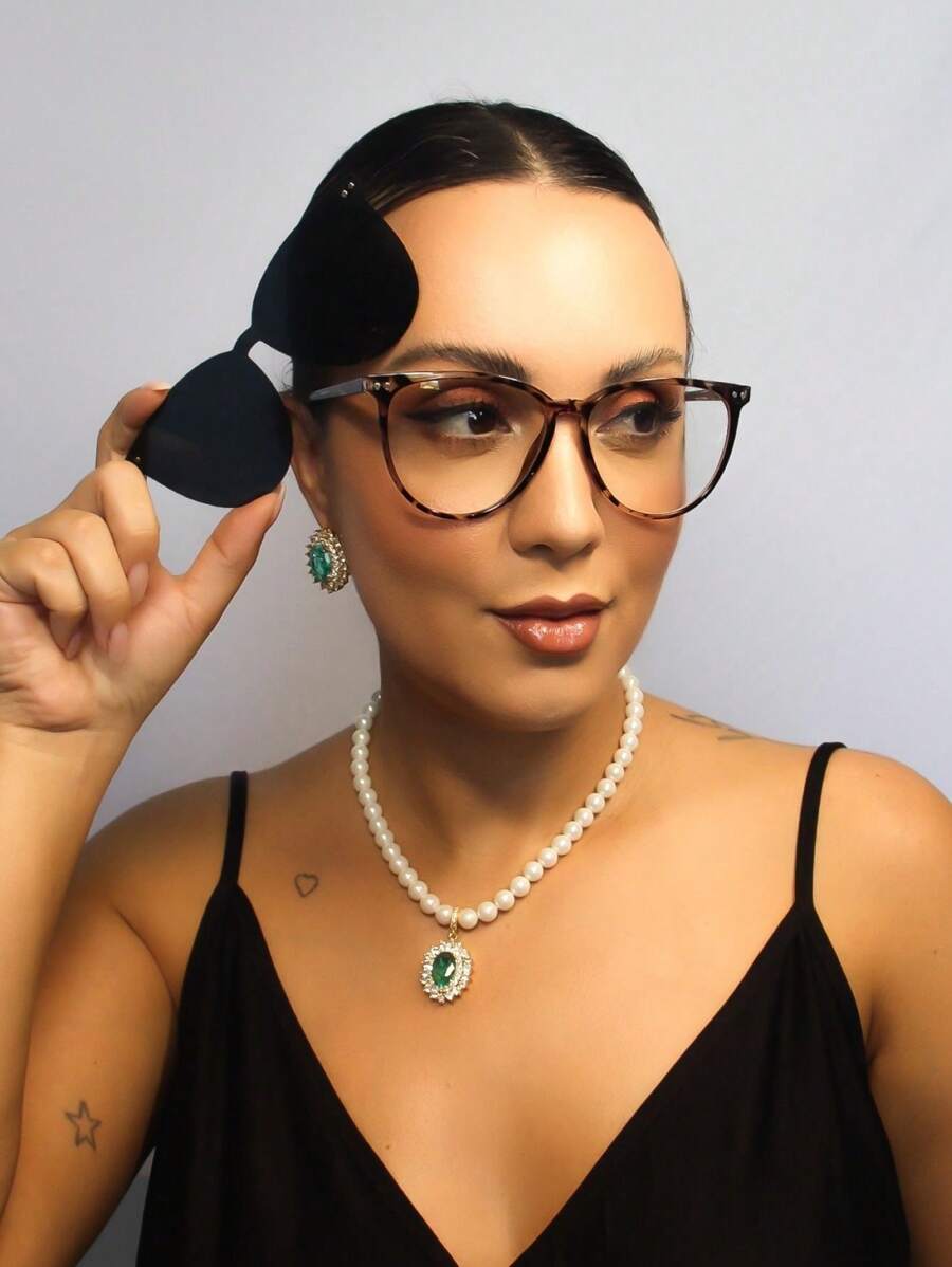 Women Glasses Accessories - 動物印花 - 查看 1