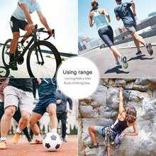 1pair Non-Slip Leg Covers, Football Socks Leg Protector, Sports Accessories,Christmas Gifts - Multicolor - View 6