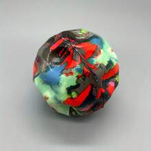 1個太空球，迷彩球，超彈力球，提高手眼協調，容易抓握並接住（隨機款式發貨） - 彩色 - 查看 5