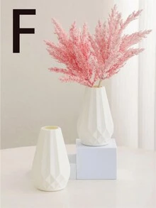 1 Bình Hoa Nhựa Để Trồng Cây Ngoài Trời, Trang Trí Tối Giản Cho Phòng Khách, Bàn Đầu Giường, Bàn Trà, Tủ Tivi, Bình Cắm Hoa Trang Trí Sáng Tạo Cho Thủy Canh Và Cây Xanh Mô Phỏng, Hoa Giả Và Trang Trí Hoa Thật Cho Phòng Khách Và Bàn Ăn - Nhiều màu - Xem 7