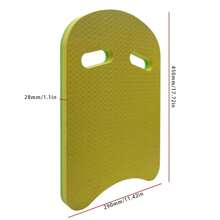 QFSPORTING 1 pièce Planche de natation, flotteur en forme de U, équipement d'entraînement de natation, outil auxiliaire d'entraînement aquatique, flotteur de piscine, accessoires de plage