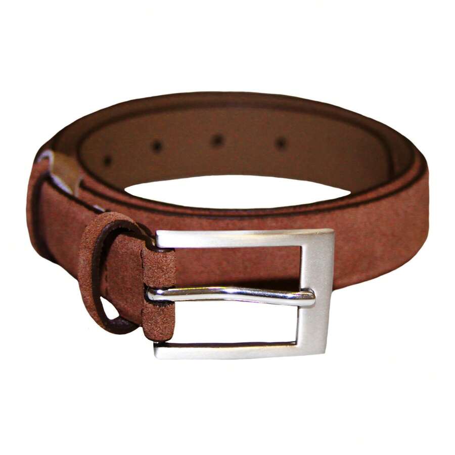 Eastern Counties Leather Womens/Ladies Suede Belt (Tan) - Beige - View 1