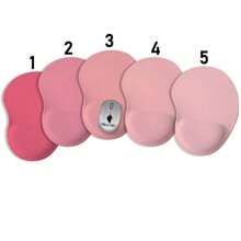 Mouse Pad Ergonômico Gota Tons de Rosa - Kit 1 M e A - Tons de Rosa 1 - Visão 3