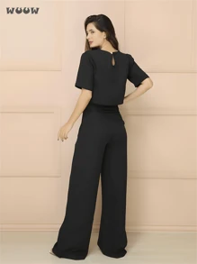 Women Two-Piece Outfits - Black - View 3