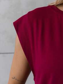 Women T-Shirts - Color caoba - Ver 2