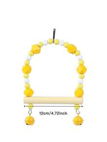 1入組鸚鵡籠掛架，小鳥訓練師 - 黃色 - 查看 3