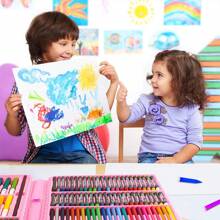 168 Pieces Art Supplies, Drawing Art Kit For Kids And Adults, Art Set With Double Sided Triple Easel, Oil Pastels, Crayons, Colored Pencils, Watercolor Pens, Gift For Girls And Boys, Artists