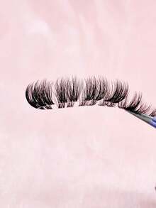 1 Pc 10mm/12mm/14mm/16mm Individual Lash Ribbon Fluffy Volume Cluster Lashes - D - View 3