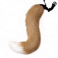 Adult/Teen Fluffy Fox Wolf Costume Tail Party Costume One Size - Tail - View 5