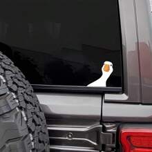 1pc Car Sticker Duck Cute Auto Truck Outdoor Window Decals