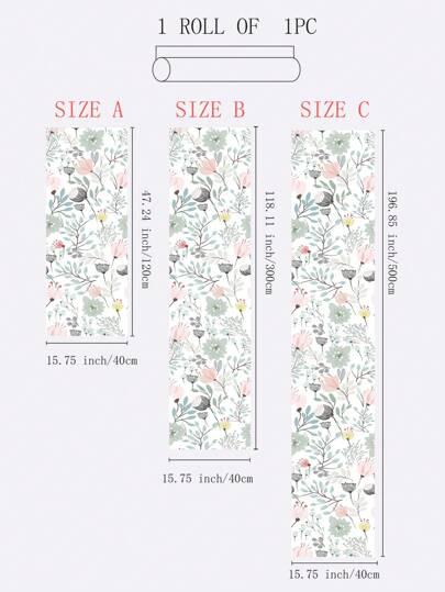 SUPSTICKER Roll ful Artistic Rabbit Printed Wallpaper, Moisture Proof Thick Home Wand Sticker, 15.75X47.24/118.11/196.85inch Available In Three Sizes,Renovation Stickers Peel Panels,Wall Paper, Wallpapers, ation Items Refresh Your Home,Rama view 4