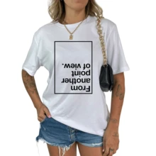 Women T-Shirts - 白色 - 查看 1