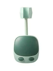 Suporte De Chuveiro Ducha e Chuveirinho Universal Com Gancho Base Fixa Suporta Até 10Kg - A161 - Verde - Visão 3