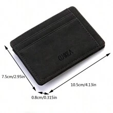 Cartera mágica creativa multifuncional, portátil con cremallera para tarjetas, monedas y artículos pequeños, estilo corto - Multicolor - Ver 2