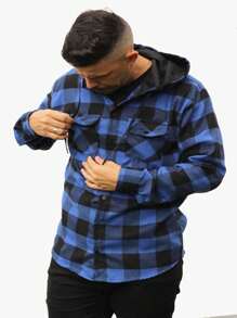 Men Coats - Royal Blue - View 4