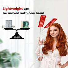 Infrared Red Light Lamps LED Device Floor Stand Full Body Pain Relief - 彩色 - 查看 8