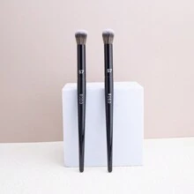 Round Head Concealer Brush For Building Coverage, Professional Blend Liquid/Cream Concealer Makeup Tool