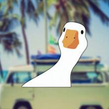 1pc Car Sticker Duck Cute Auto Truck Outdoor Window Decals