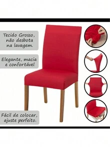 Chair Covers - Red - View 4