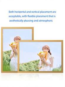 1pc Magnetic Photo Frame With Adhesive Backing, No Need To Drill Holes - Multicolor - View 7