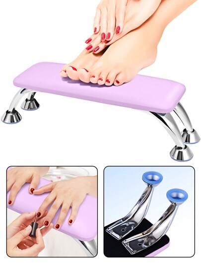 klimonla Tay vịn màu tím mềm mại, thoải mái dành cho thợ làm móng, tay vịn làm móng, miếng đệm tay lớn cho thợ làm móng, phù hợp với bàn làm móng, miếng đệm tay làm móng, chỗ để chân làm móng, tay vịn chống trượt cho thợ làm móng, giá đỡ làm móng bằng da PU, chỗ để tay bằng da microfiber cho thợ làm móng, phù hợp với thợ làm móng, tiệm làm móng