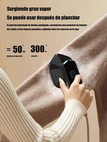 Mini vaporizador portátil para ropa de viaje 110V 300W - Negro - Ver 10