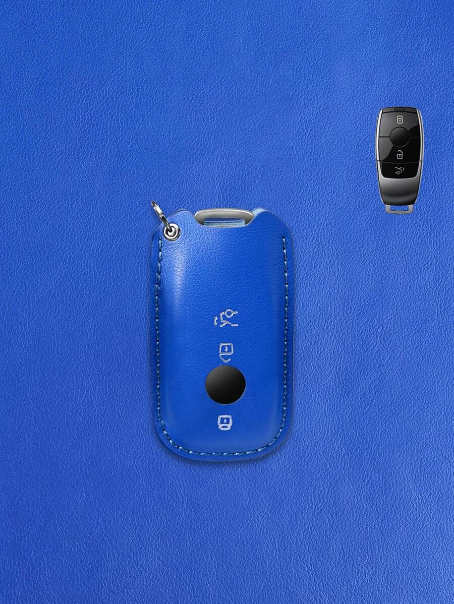 Genuine Leather Car Key Case For MercedesBenz Series, Unique Style And