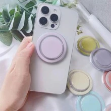 Luxury Macaron Solid Color Magsafe Magnetic Phone Grip Bracket Stand Holder - Multicolor - View 9