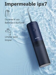 Enjuague dental eléctrico para el hogar, hilo dental portátil, ortodoncia, limpieza bucal especial, artefacto de limpieza dental - Azul - Ver 6