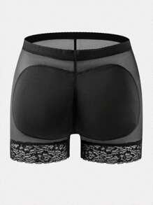 Padded Butt Lifter Shorts For Women, Body Shaper Enhancer Panties To Lift And Sculpt Your Rear - Black - View 7