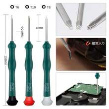 Set di cacciaviti T8H T6 T10H per controller Xbox One, Xbox 360 e PS3 PS4, strumento per aprire in modo sicuro e spazzola per la pulizia - Multicolore - Visualizzare 2