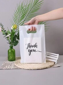 20pcs Thank You Wrapped Gift Bags, Black And White Gift Bags, Easy To Use, Comfortable To Carry, Gift Bags Suitable For Company Parties, Birthday Parties, Holiday Parties, Store Shopping Bags, Etc., And Many More, Cheapest Items, Promotional Shopping Bags, Party Bags, Gift Bags,Bag Gift,Gift Bag Large,Gift Bag Set,Gift Baggies,Gift Bag Toys, Wedding Party Gift Bags Gift Bag Party Kitchen - Multicolor - View 2