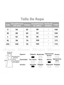 Vestido Elegante Con Escote En V Y Manga Larga Para Mujer - Rojo - Ver 4