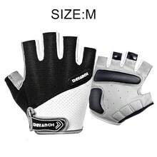1 Pair Anti-Slip Shockproof Breathable Men Women Half Finger Outdoor Sports Cycling Bike Glove - Multicolor - View 17