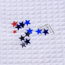 1 peça Confete Decorativo Brilhante em Forma de Estrela de Cinco Pontas para Festa de Aniversário, Suprimentos para Casamento Europeu, Material de Plástico - Multicolorido - Visão 2